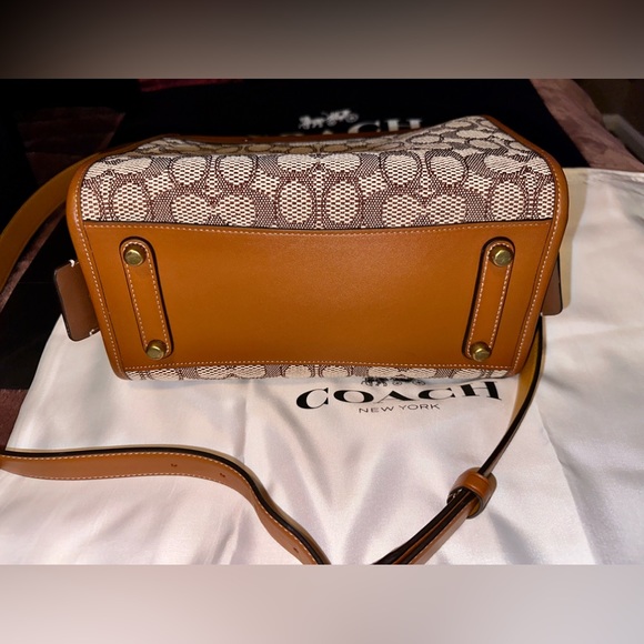 COACH Rogue 25 in Signature Textile Jacquard Handbag - Picture 12 of 16